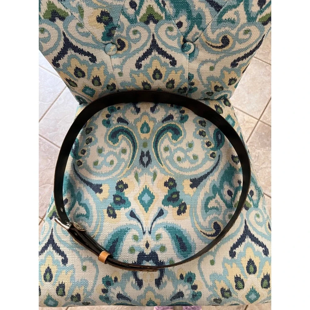 Coach Vintage 2007 Signature C Jacquard Belt Brown Tan XL 8977 Y2K